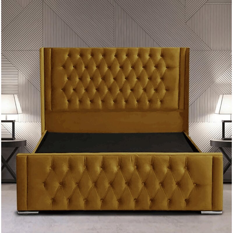 Raoul Upholstered Bed Frame – view 13