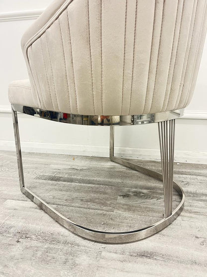 Chelmsford Velvet Dining Chair – view 12