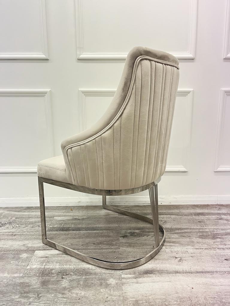 Chelmsford Velvet Dining Chair – view 13