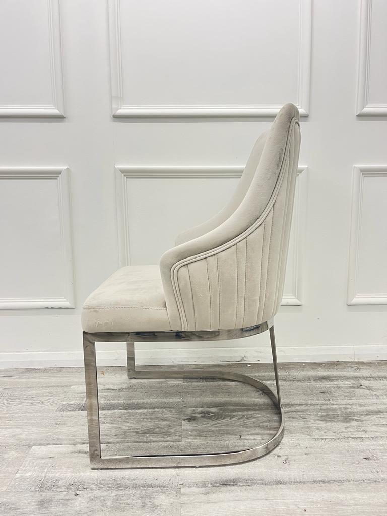 Chelmsford Velvet Dining Chair – view 14