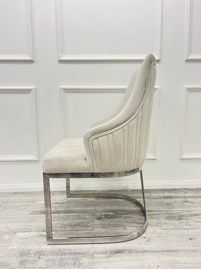 Chelmsford Velvet Dining Chair – view 14