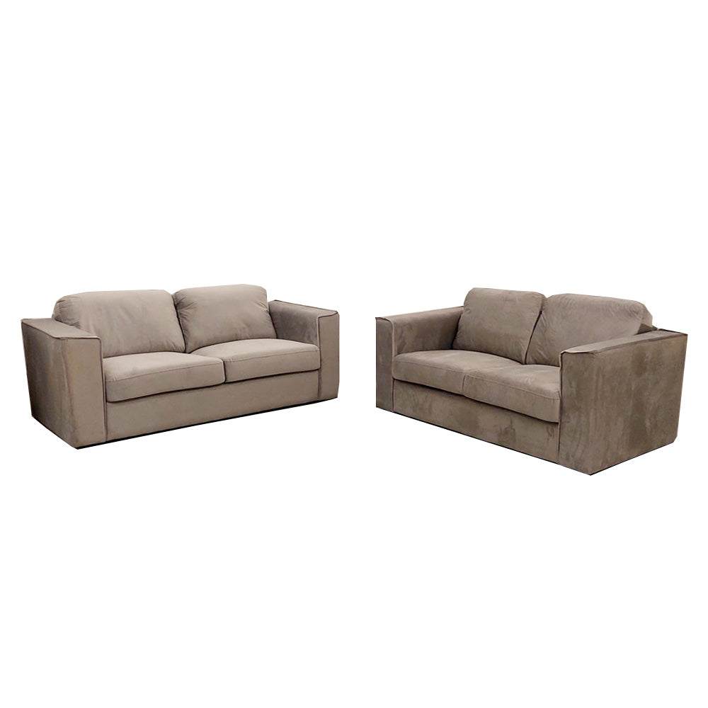 Hudson 3 & 2 Seater Sofa With Fixed Back Cushion – view 4