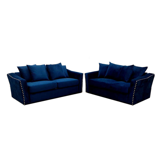 Lincoln 3 & 2 Seater Sofa with Scatter Back Cushion – view 2