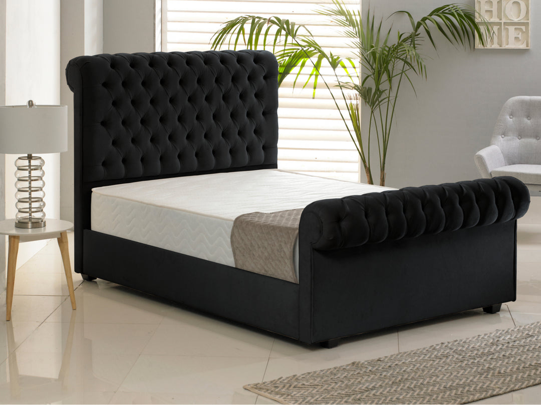 Tranquil Nights Bed - Savannah Grey