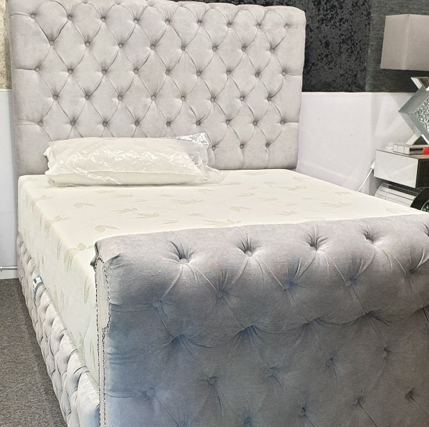 Monarch Chesterfield Double Bed Frame