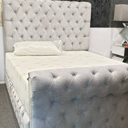 Monarch Chesterfield Double Bed Frame