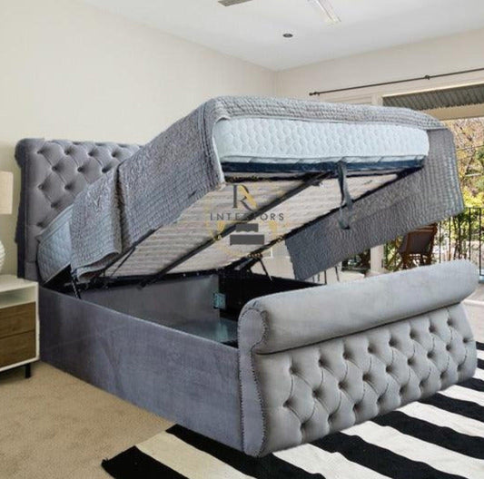 Single Bed Frame - Moonrest Scroll Bed Frame