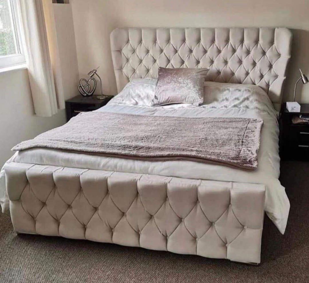 Butterfly Chesterfield Bed Frame