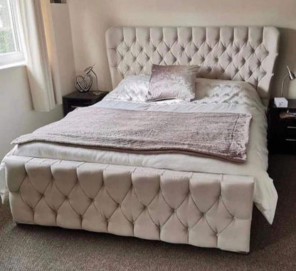 Butterfly Chesterfield Bed Frame