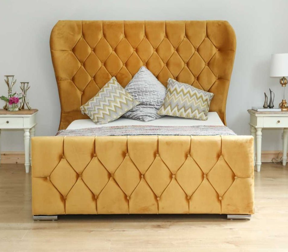 Butterfly Chesterfield Bed Frame