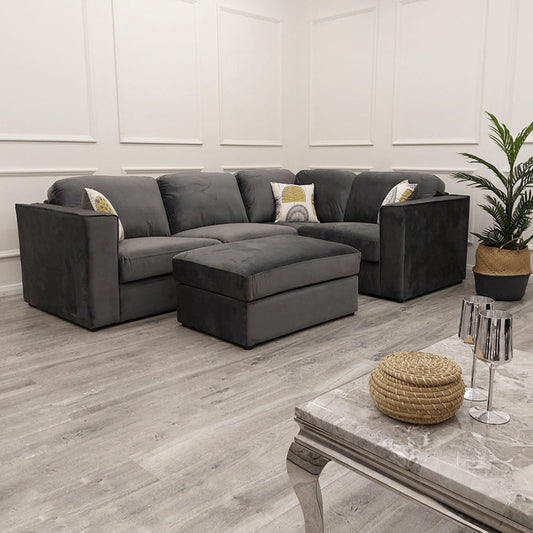 Hudson 4 Piece Corner Sofa