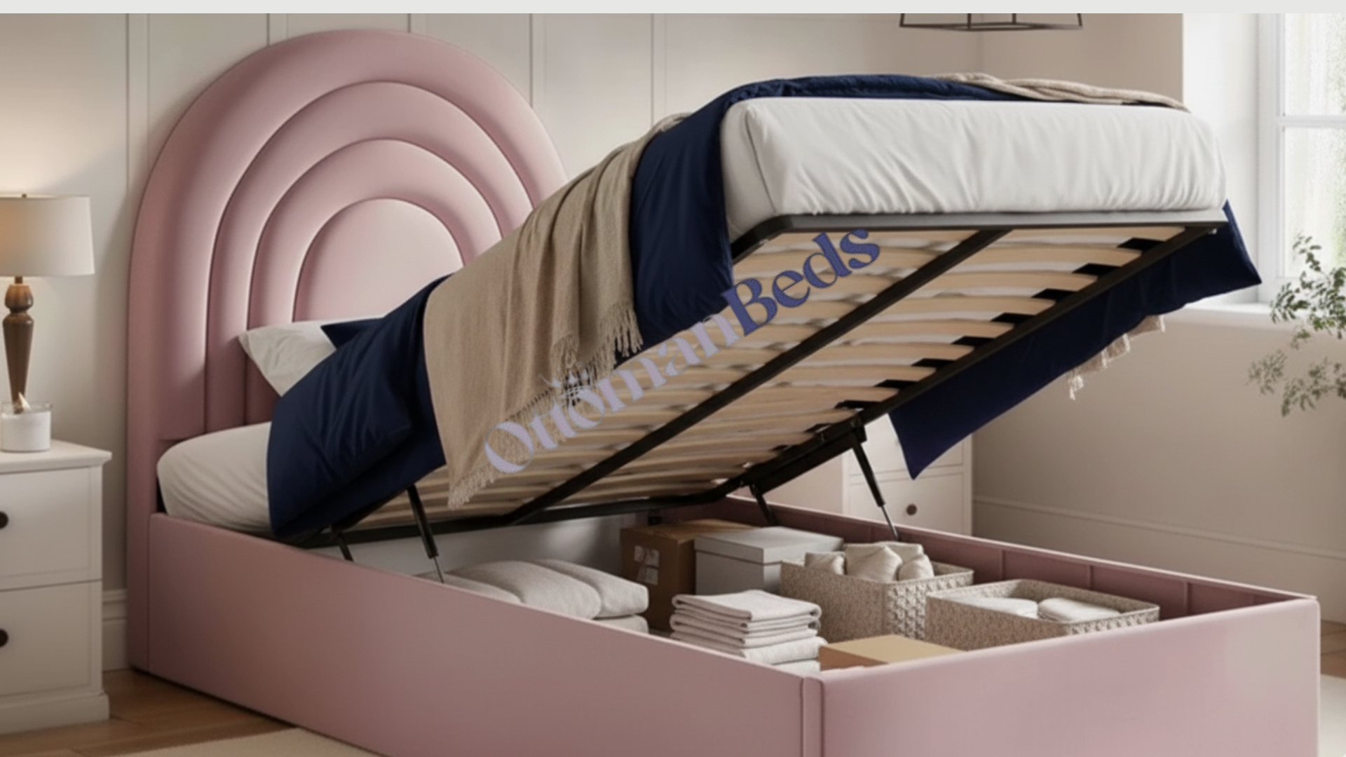 Viontro Ottoman Bed
