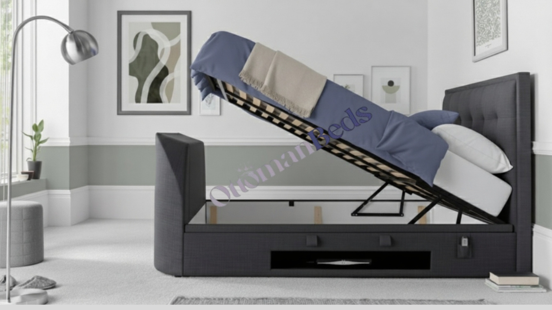 Falstone Elite Ottoman TV Bed