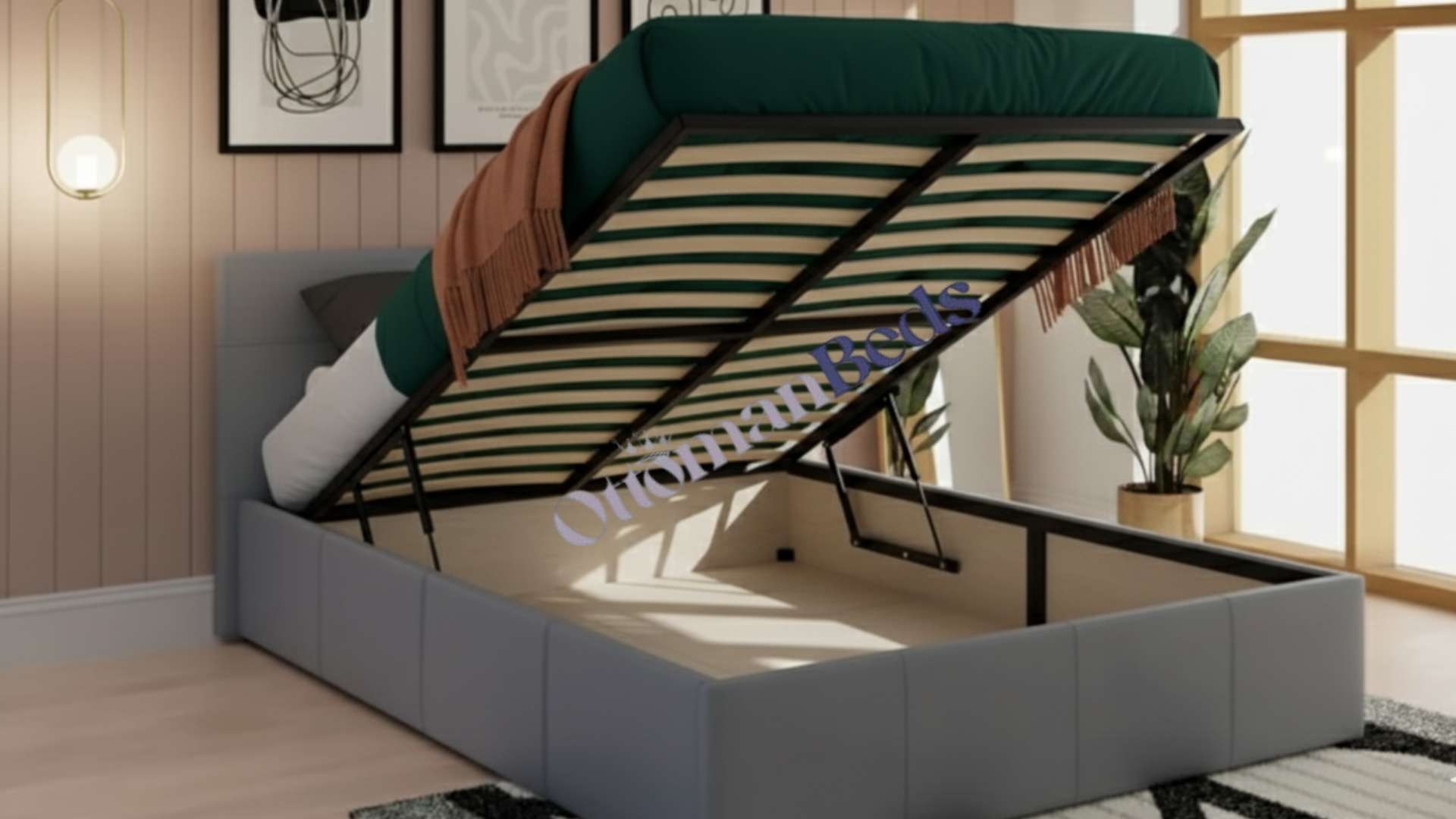 GFW End Lift Ottoman Bed