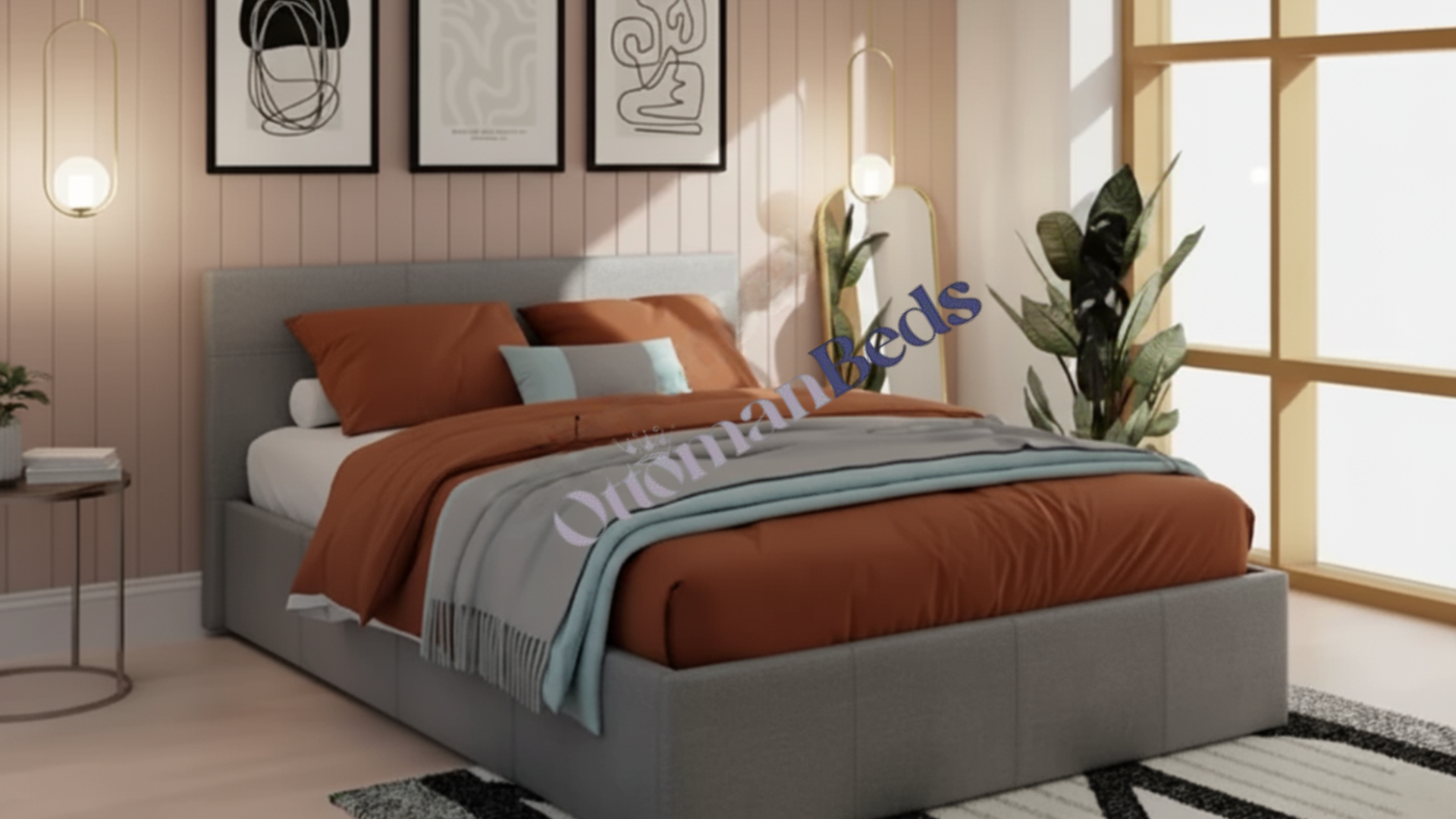 GFW End Lift Ottoman Bed