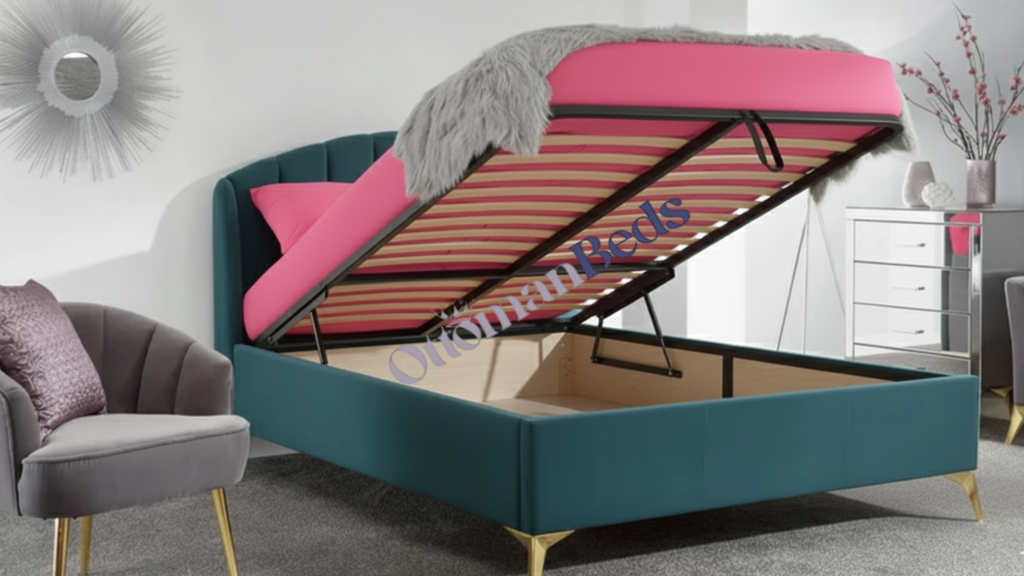 GFW Pettine 150cm End Lift Ottoman Bed