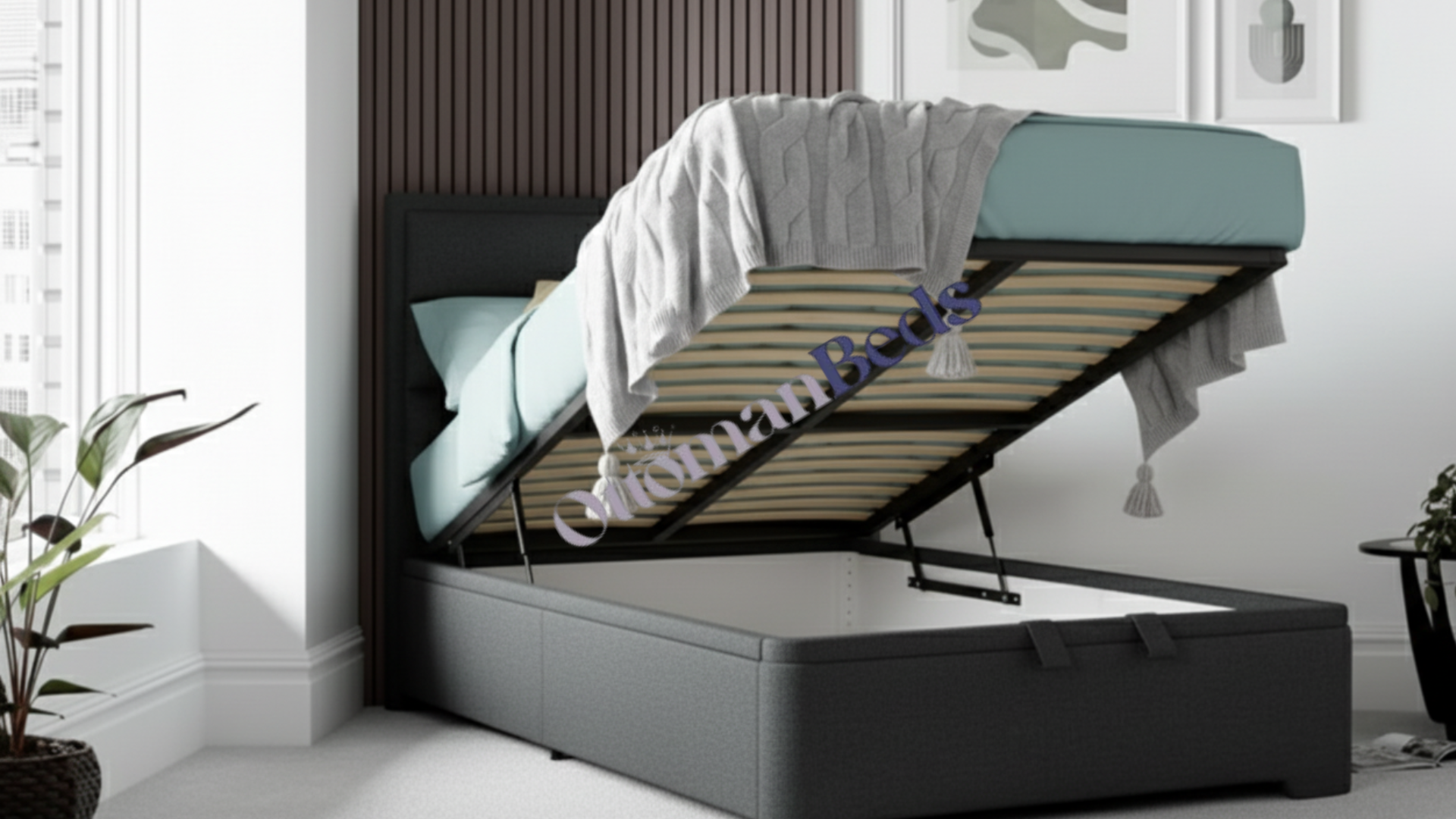 Kirkby Luxe Ottoman Bed