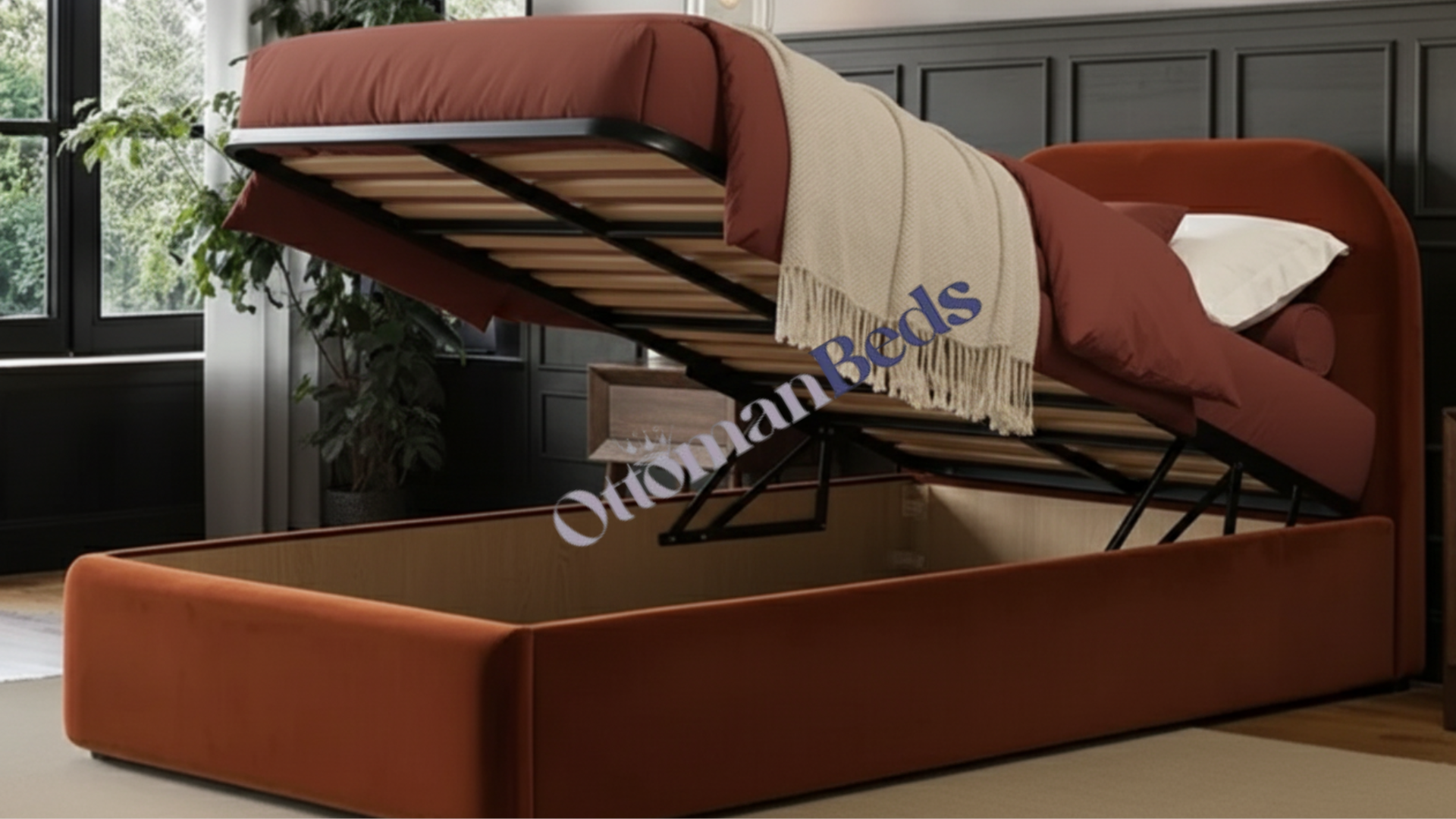 Lunara Prime Ottoman Bed
