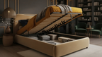 Ember Royale Ottoman Bed