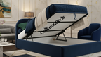Merivon Luxe Ottoman Bed