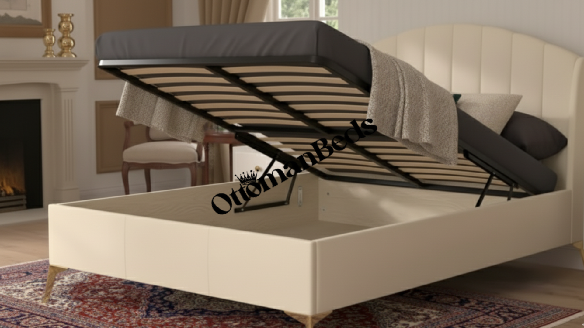 GFW Pettine End Lift Ottoman Bed