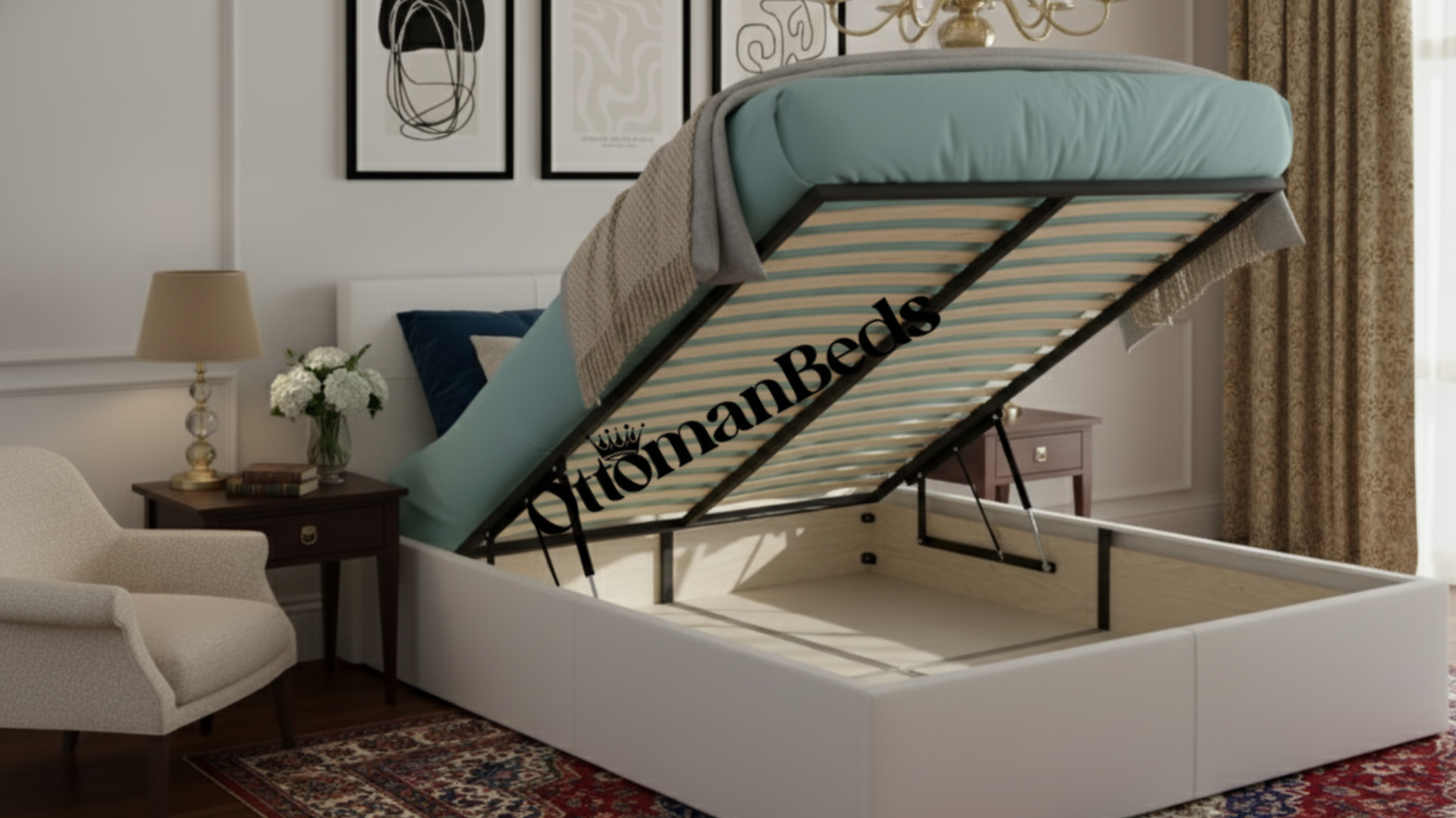 GFW Side Lift Ottoman