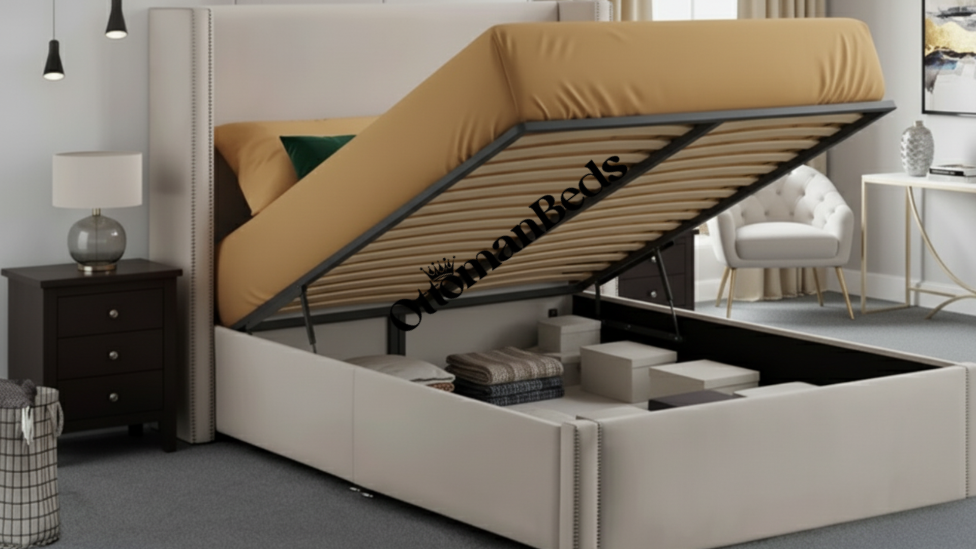 Tallis Luxe Ottoman Bed