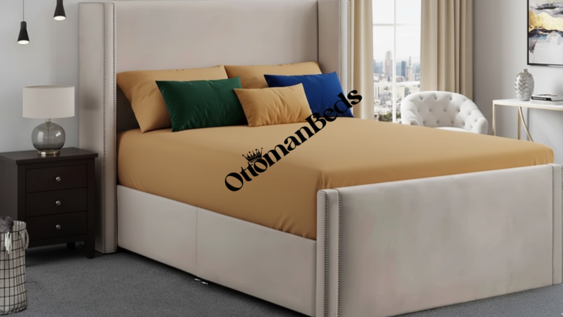 Tallis Luxe Ottoman Bed