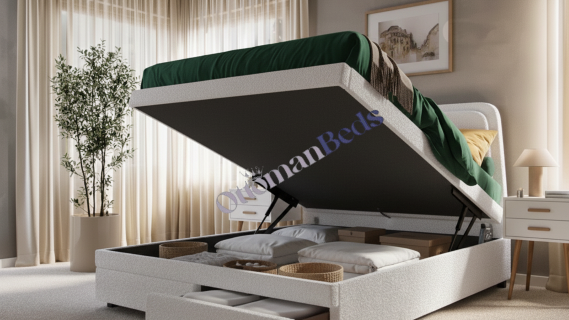 Doraline Prestige Ottoman Bed