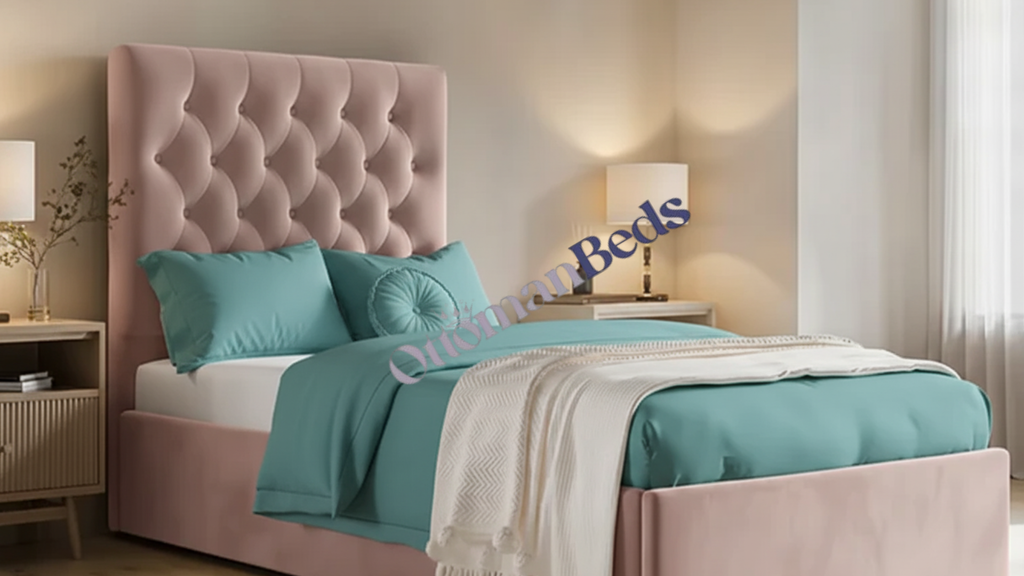 Calviero Luxe Ottoman Bed