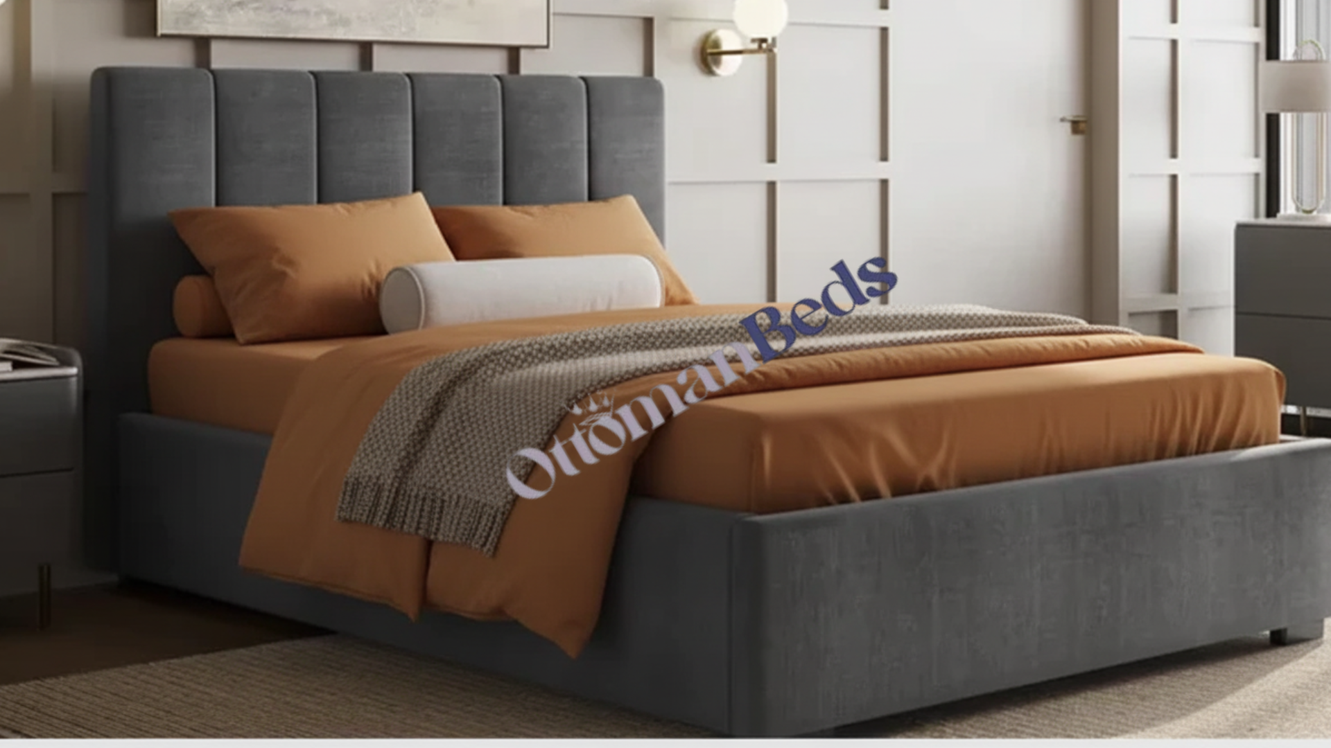 Waltz Premium Ottoman Bed