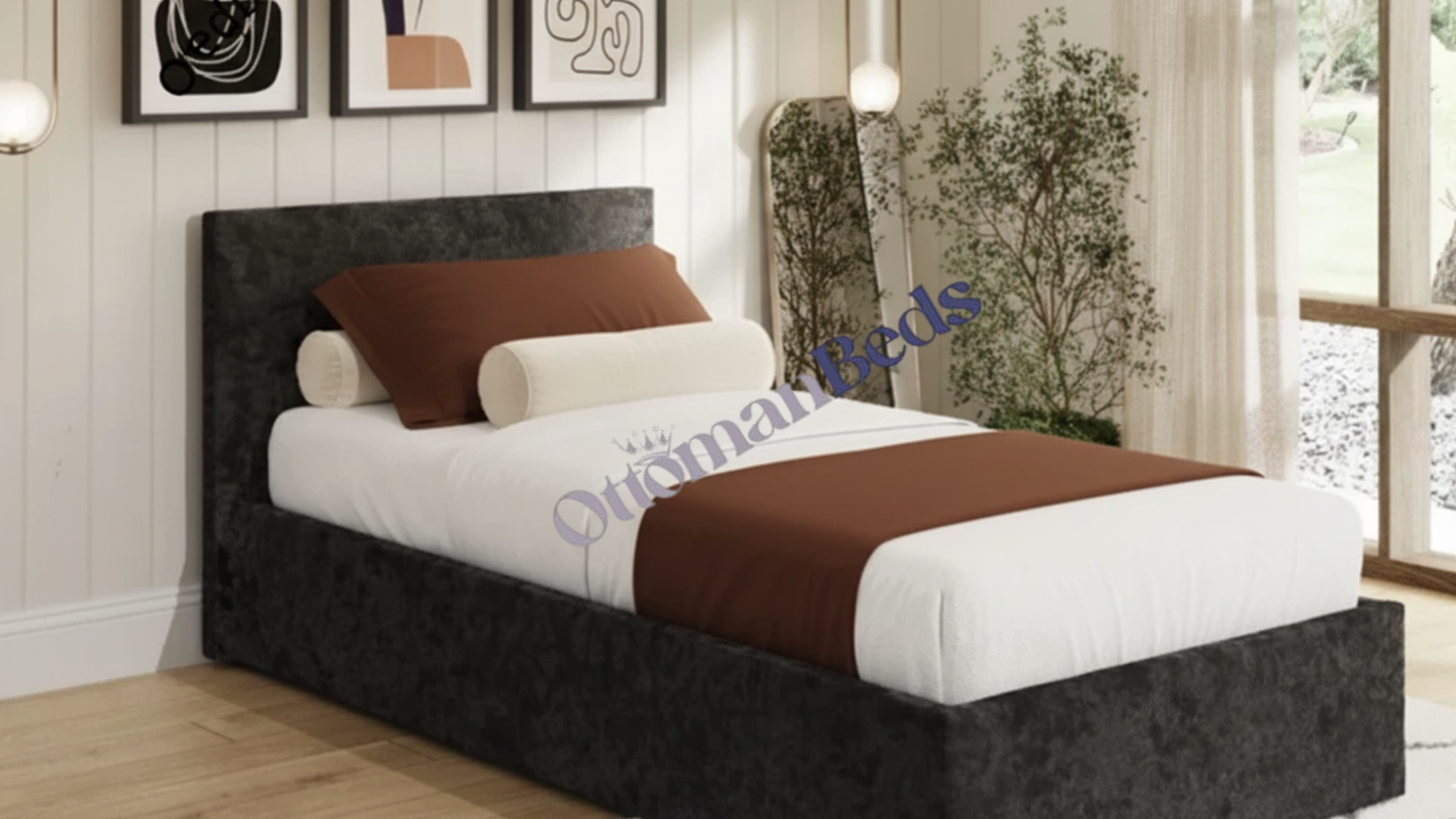 Endora Luxe Ottoman Bed
