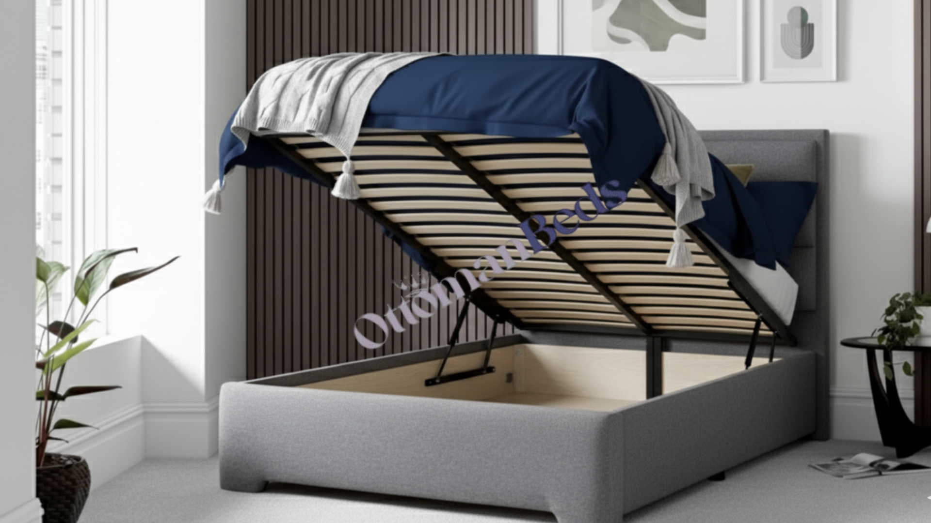 Kirkby Luxe Ottoman Bed