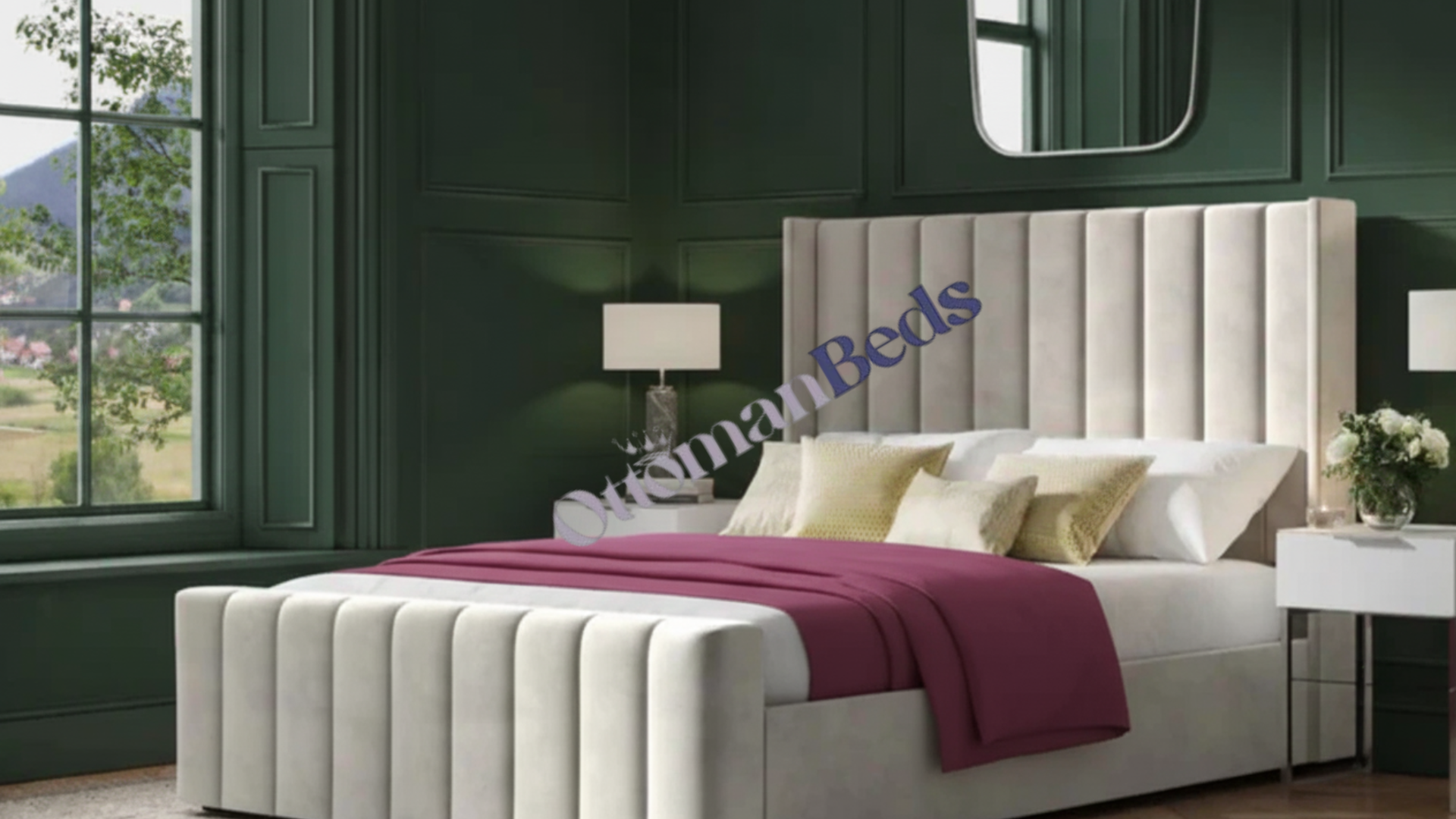 Kilworth Luxe Ottoman Bed