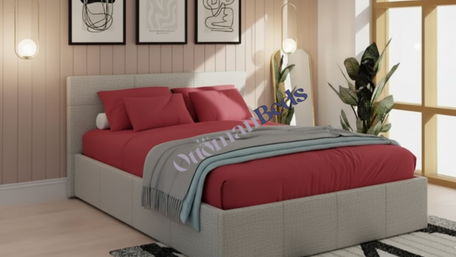 GFW Side Lift Ottoman Bed