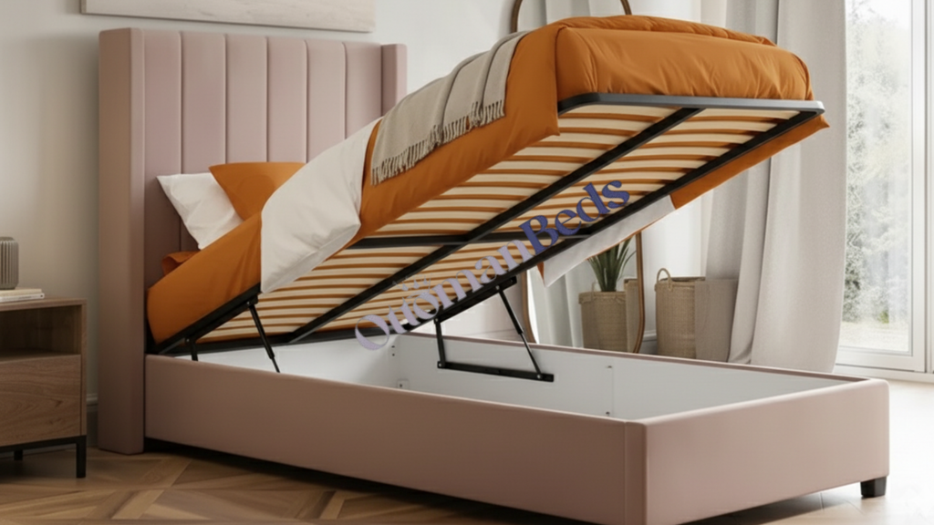 Opal Single Ottoman Bed