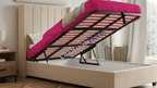 Opal Single Ottoman Bed