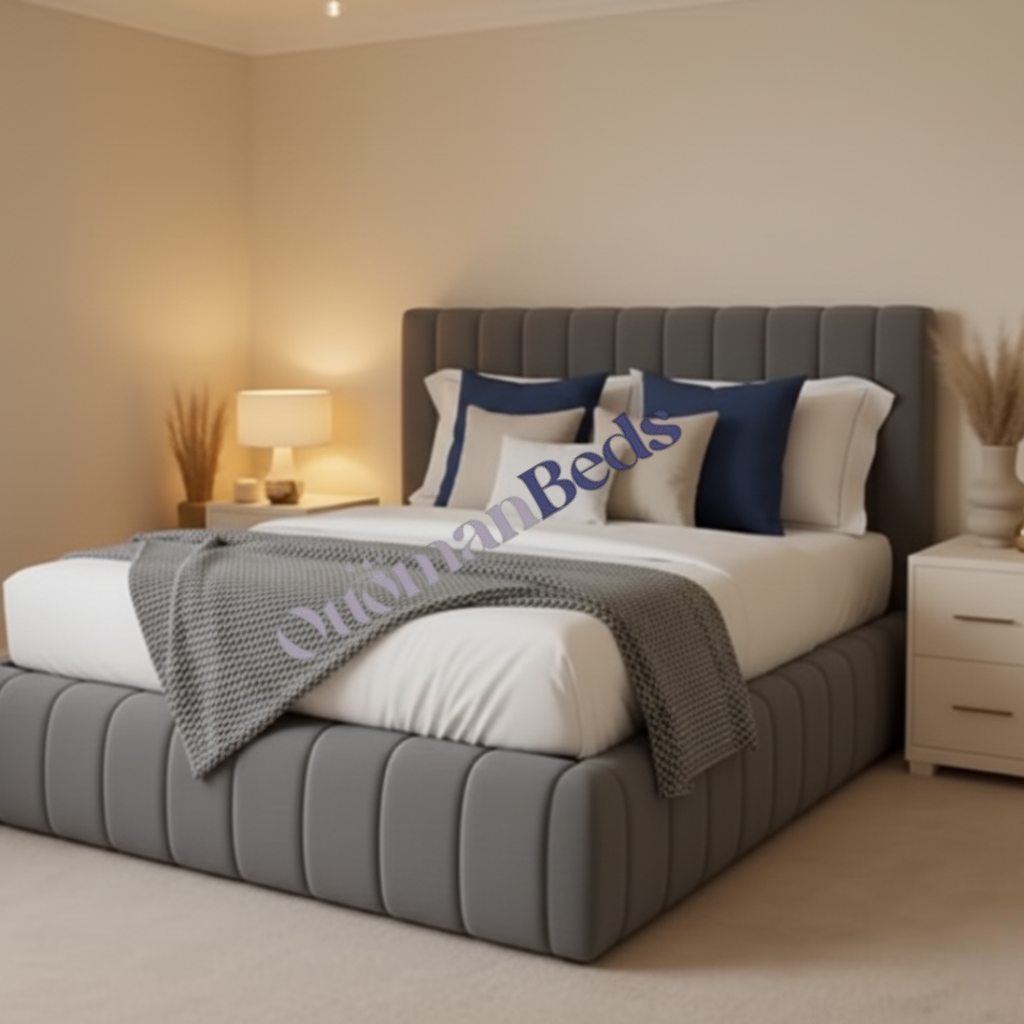 Enzo Upholstered Ottoman Bed Frame