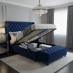 Marina Wingback Storage Bed