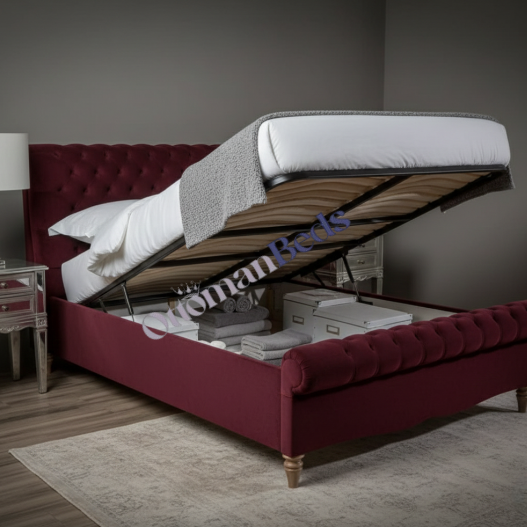 Duchess Chesterfield Storage Bed