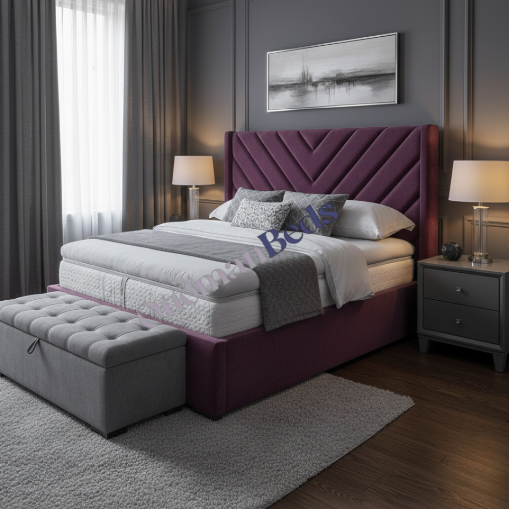 Rome Bliss Ottoman Storage Bed The Bed Store