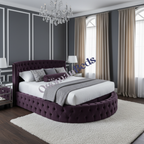 Rio round Bed ( fits standard uk mattress sizes)