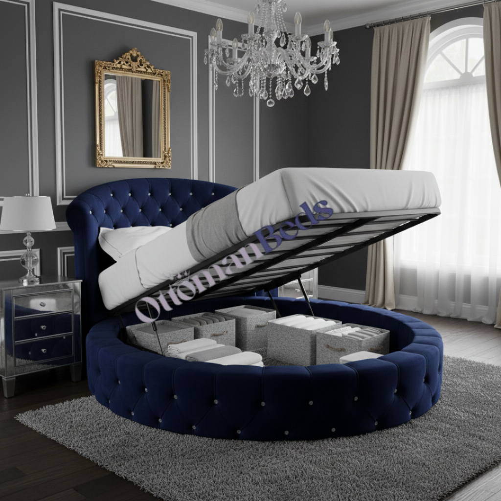 Lux Round bed
