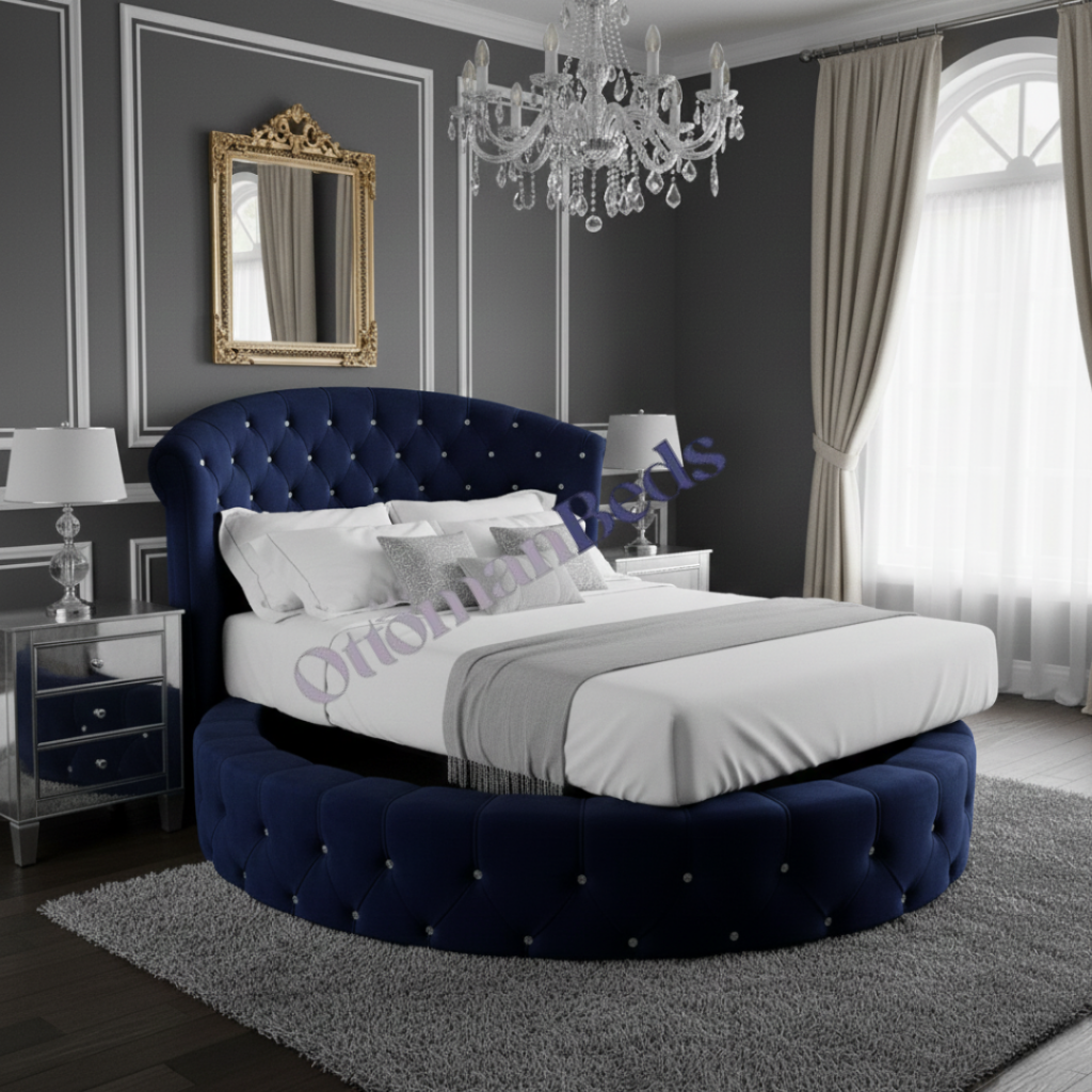 Lux Round bed
