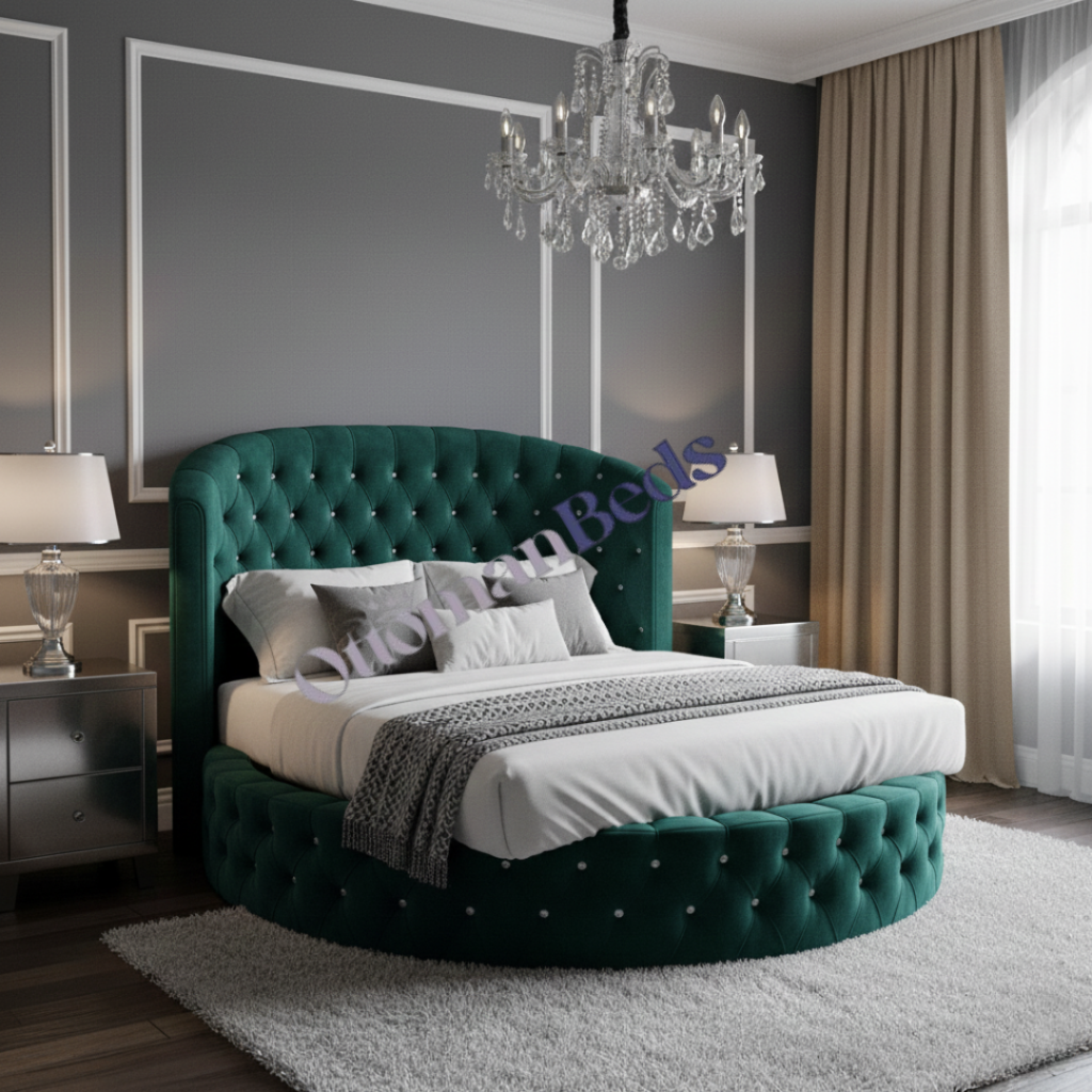Round Circular Bed