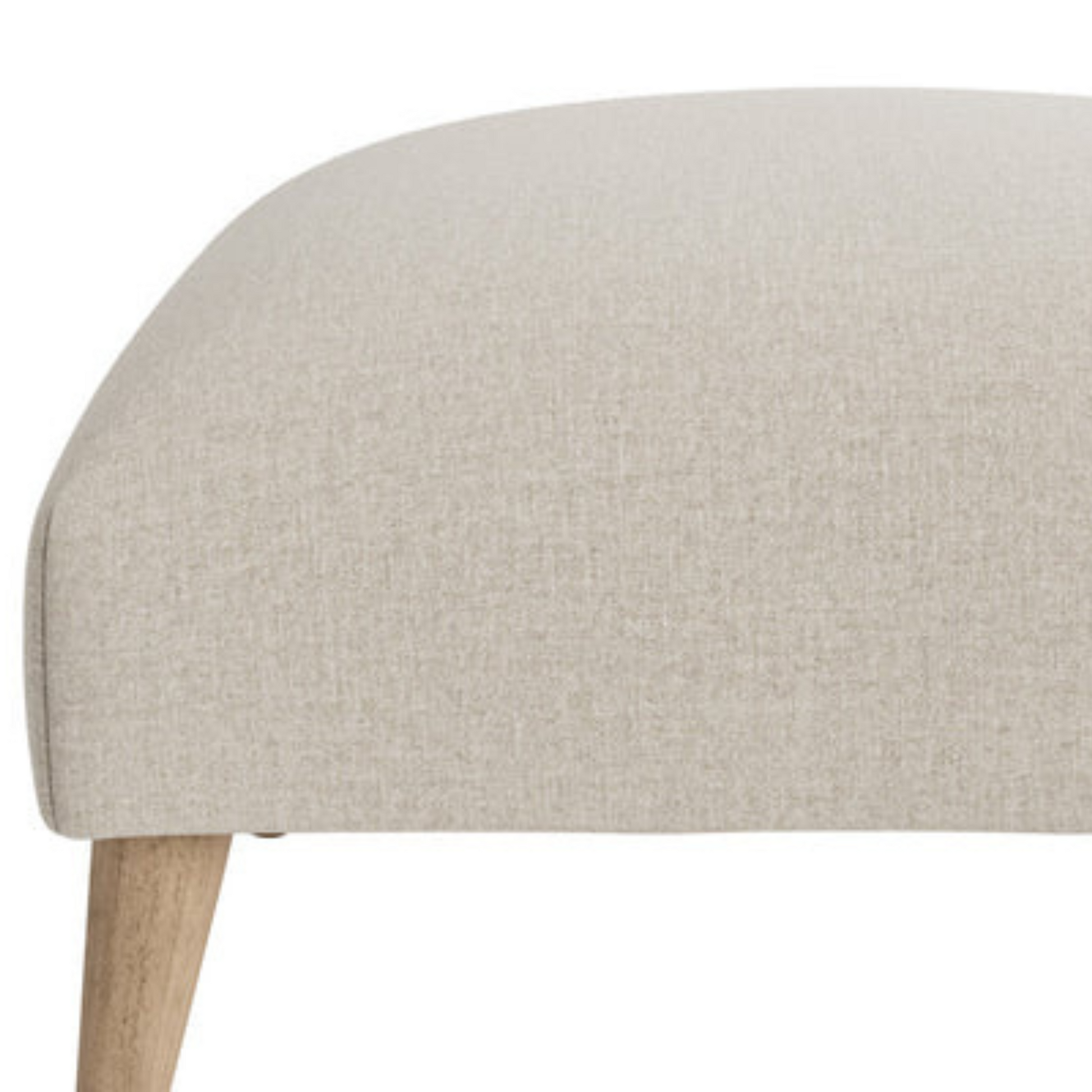Sugarplum Footstool - Sugarplum Footstool with Wooden Legs