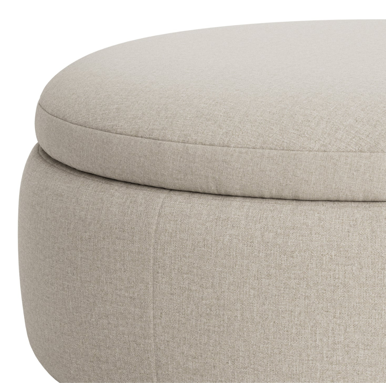 Pot Pie footstool with Inner Storage