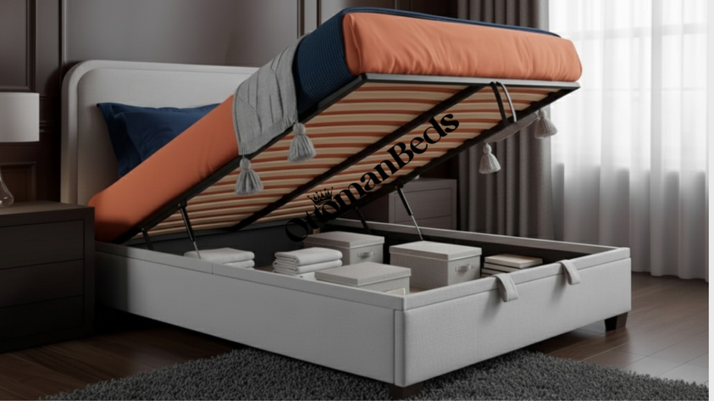 Clifton Luxe Ottoman Storage Bed