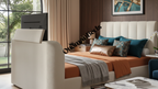 Taylor Hotel Ottoman Bed Set with Nightstands