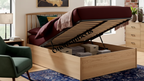 Limelight Arlo Wooden Ottoman Bed